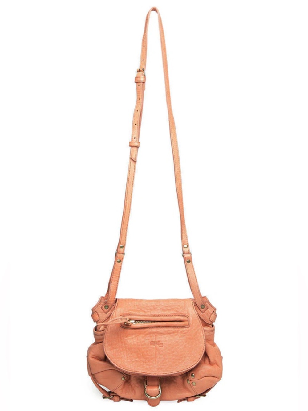 Jerome Dreyfuss Mini Twee Leather Crosdbody Bag